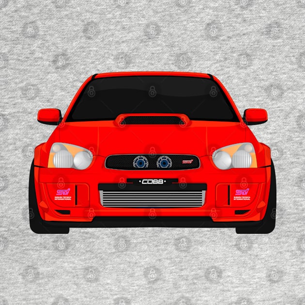 IMPREZA RED by VENZ0LIC